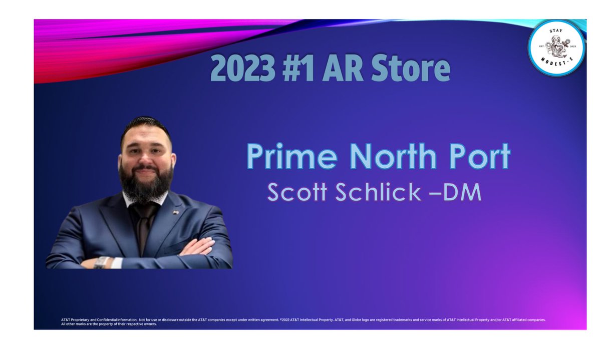 shawni777's tweet photo. Celebrating our best of 2023! @ValdesKyara @Will_Iam0803 @KeithSwagCurtis @PrimeComms #stayMODESTe #LifeatATT https://t.co/bSY9OWo0Zt