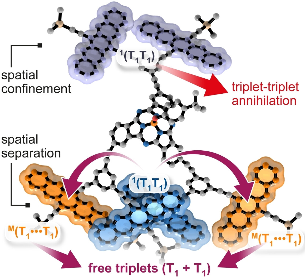 H_Gotfredsen's tweet photo. Intramolecular Triplet Diffusion Facilitates Triplet Dissociation in a Pentacene Hexamer: https://t.co/ut3zN95xvv