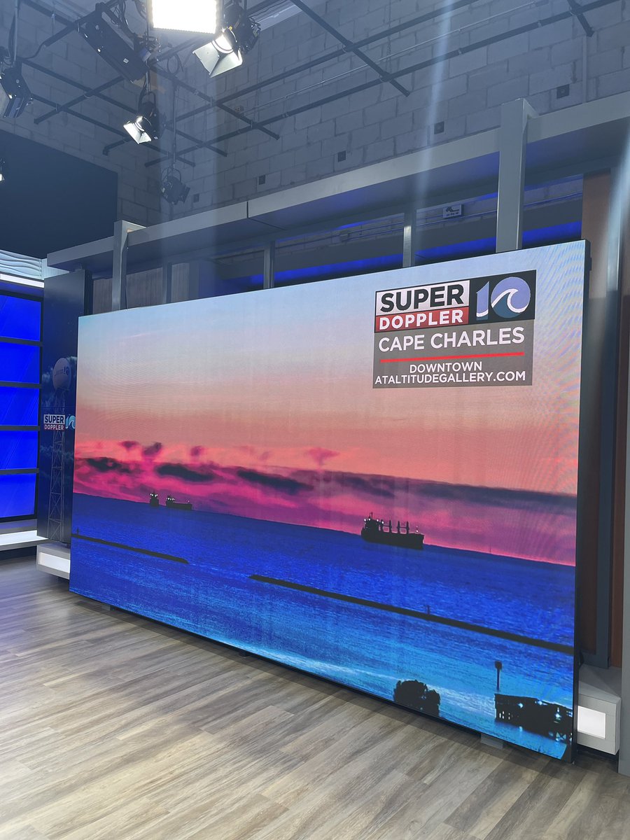 Gorgeous sunset over Cape Charles tonight 🤩