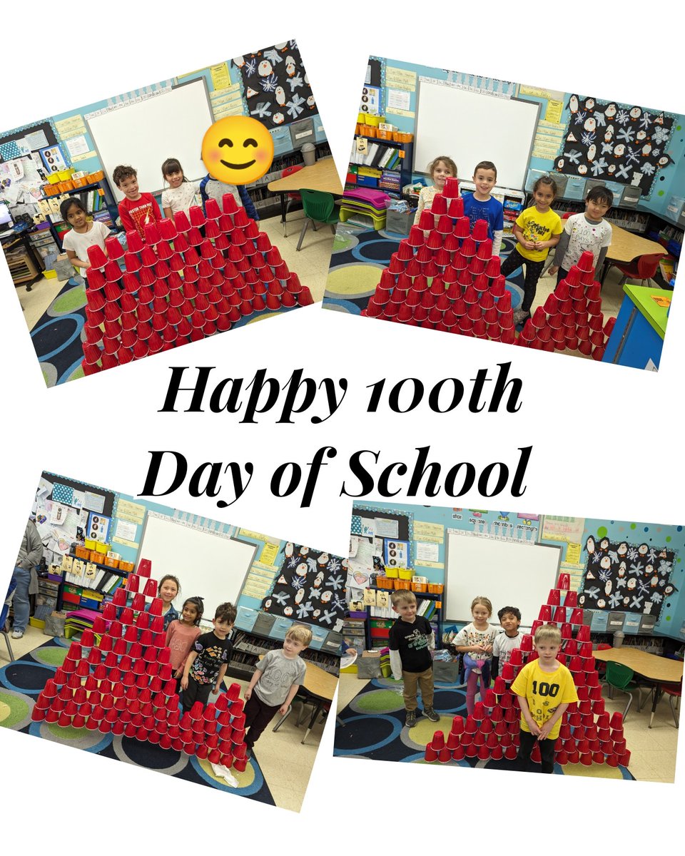 Great teamwork today building our structures using 100 cups for our 100th Day of School! <a href="/fernbrooknj/">Fernbrook Elementary</a> <a href="/hetal_amin1/">Hetal Amin</a> <a href="/mbernal_DrB/">Michelle Bernal</a>