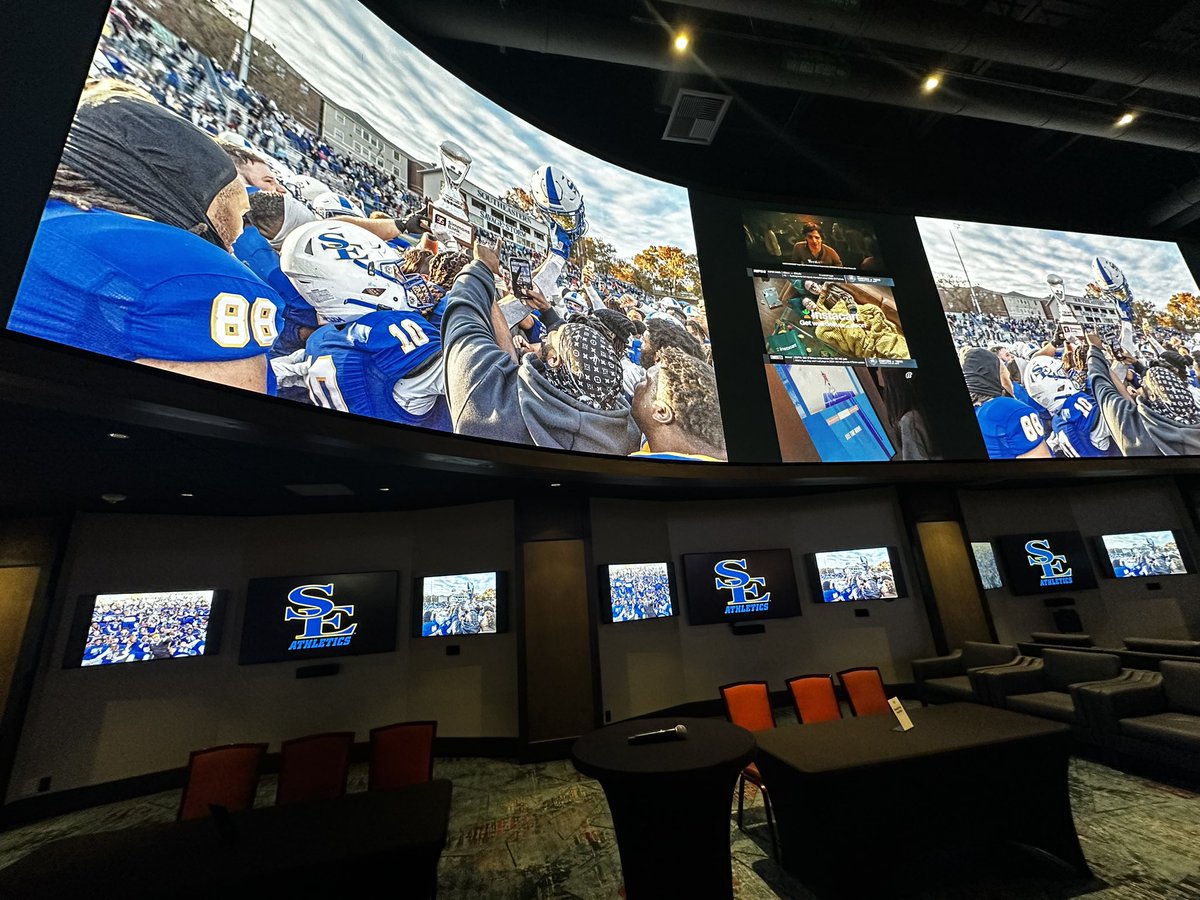 We just do things different at Texoma’s University. 

To all our signees, welcome to the <a href="/SavageStormFB/">Savage Storm Football</a> family. 

Thank you to our great partners at <a href="/ChoctawDurant/">ChoctawDurant</a> for the coordination. 

#StormChaSE / <a href="/GoSoutheastern/">Southeastern Athletics</a>