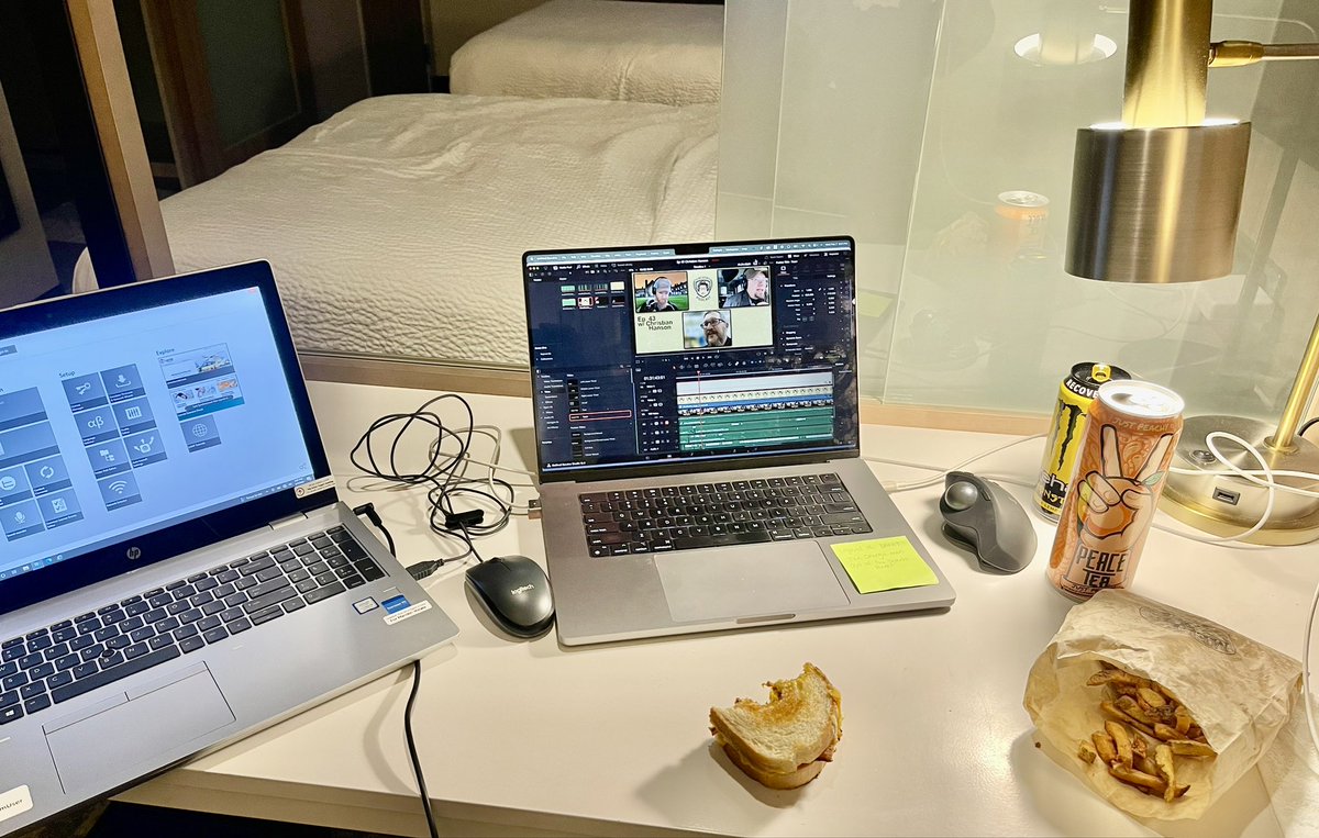 simulationtek's tweet photo. Hotel life means editing a podcast video for release Friday and starting a #TOManikin LLEAP tutorial. Trying to make as much content for all of you! Always. Looking for sponsors for each. More information on either the #SimGeekspodcast and TOManikin sites https://t.co/iPHG5hsuwv https://t.co/NpchtDXnXR