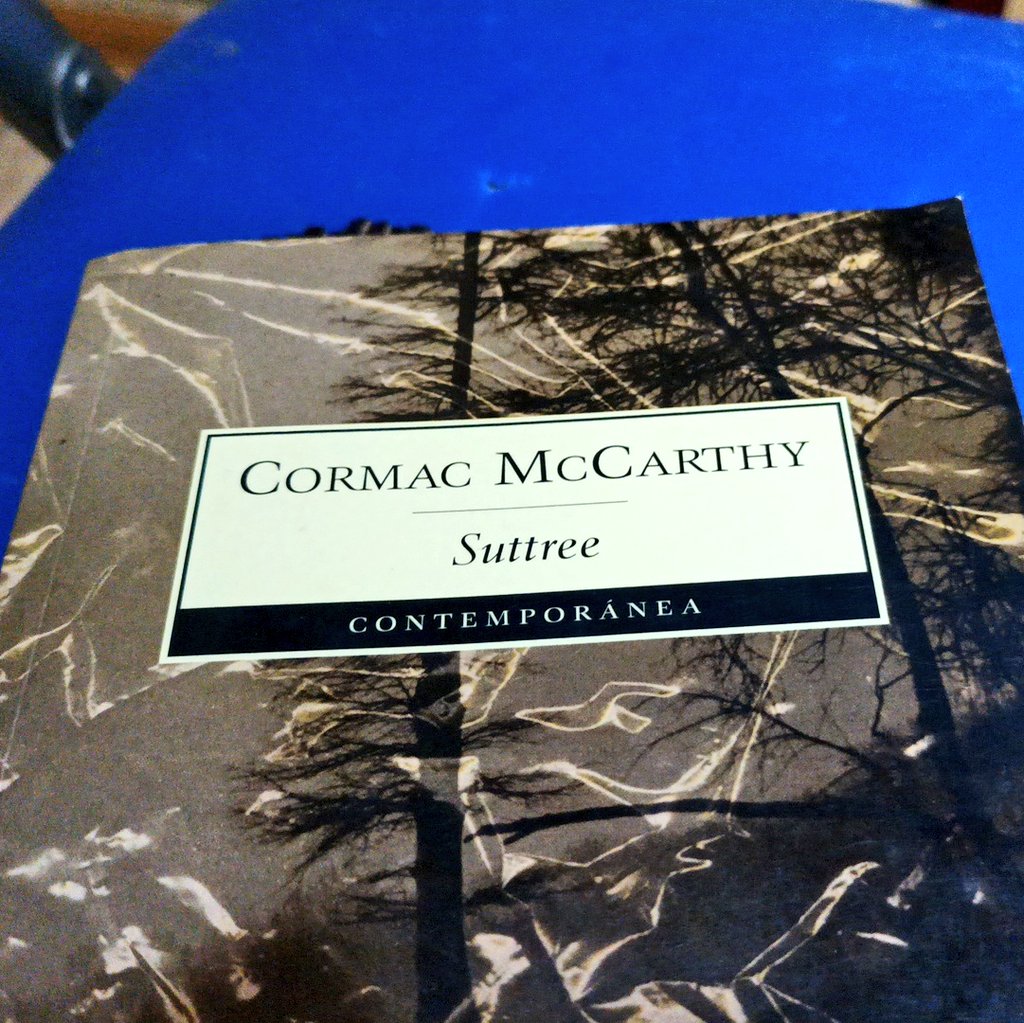 torres_criado's tweet image. Releyendo "Suttree" de Cormac McCarthy redescubro el pedazo de novelón que es. Cómo escribía este hombre, madre mía. #Suttree #CormacMcCarthy