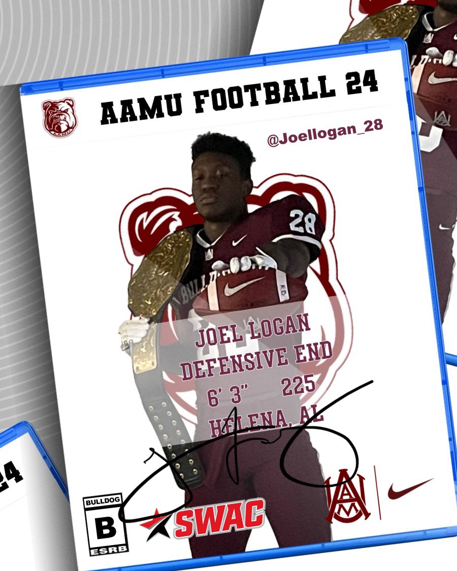 AamufbR's tweet photo. 🖊️
Welcome to The Hill

Joel Logan
Defensive End
6-3 225

Signed

@Joellogan_28 https://t.co/PGTSl5t7YN