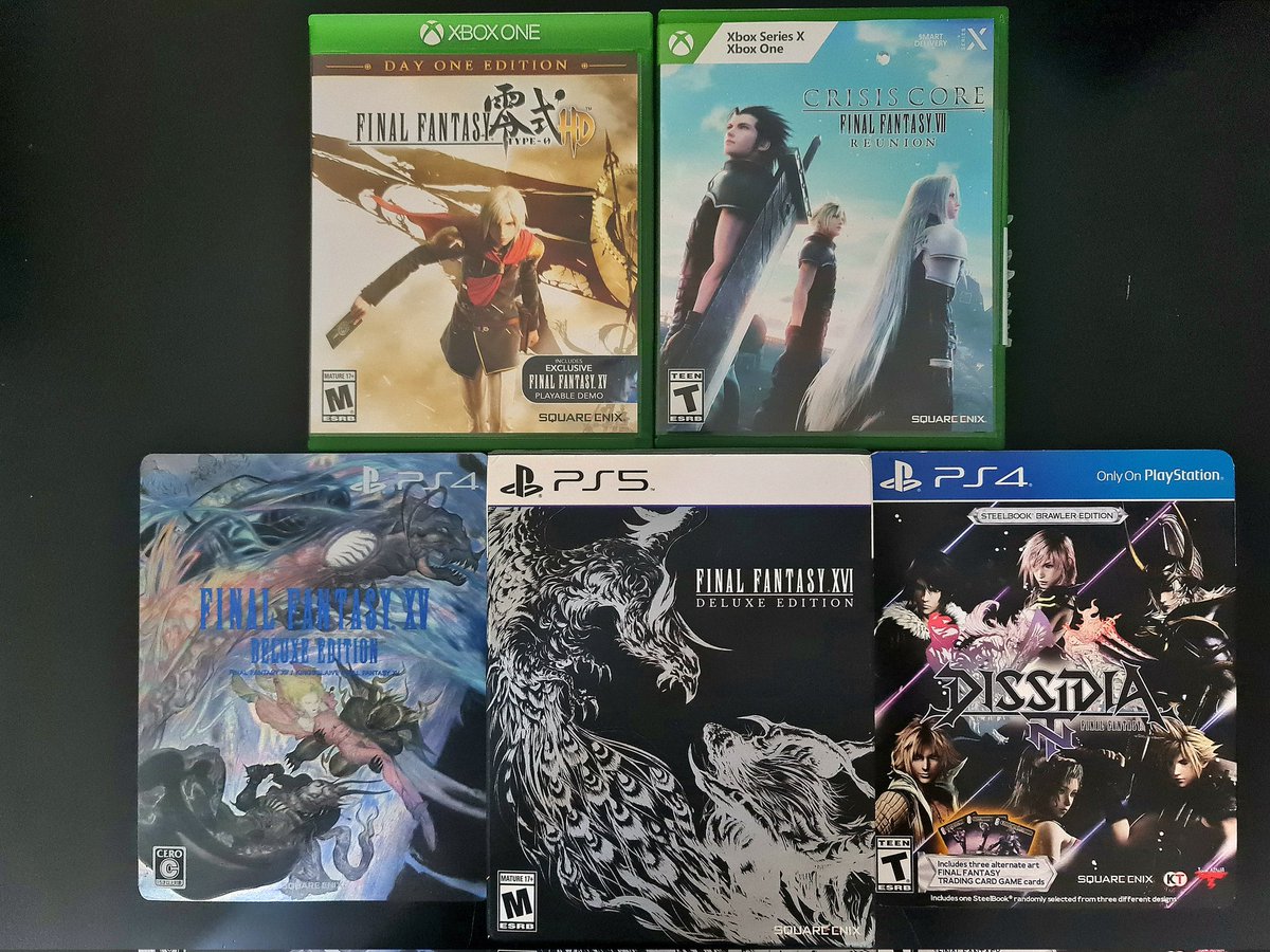 SpartanJuan119's tweet image. Mi viaje por la saga Final Fantasy crece aun más hoy con la llegada de #FinalFantasyType0 para #Xbox, en cuanto a fisico se refiere me esta encantando como se ve de momento 🤩