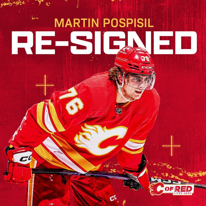 Martin Pospisil re-signed graphic