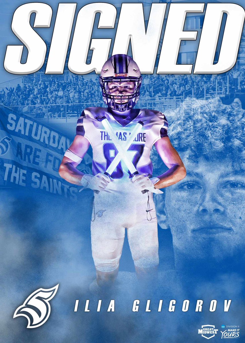 _iliagligorov_'s tweet photo. I wanna thank God for giving me opportunities I've always dreamed of, and this definitely one of them. Im very blessed to announce that im officially a Saint! Thank you
@bcmoore22 @CoachNorwell  @c_huber5 @ColerainFtball https://t.co/u6EPcH40PF