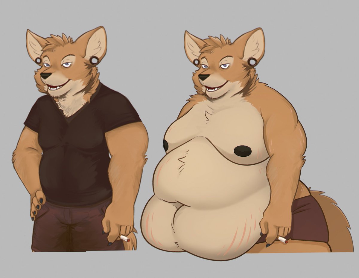 blushysnoots's tweet photo. I love this short-stack, fat-fuck fox immensely.

Decided to do my own sprite edit of Jeremy Begay inspired by @/MAXIMUM_DX's edit :3 https://t.co/o3nUtFr59j