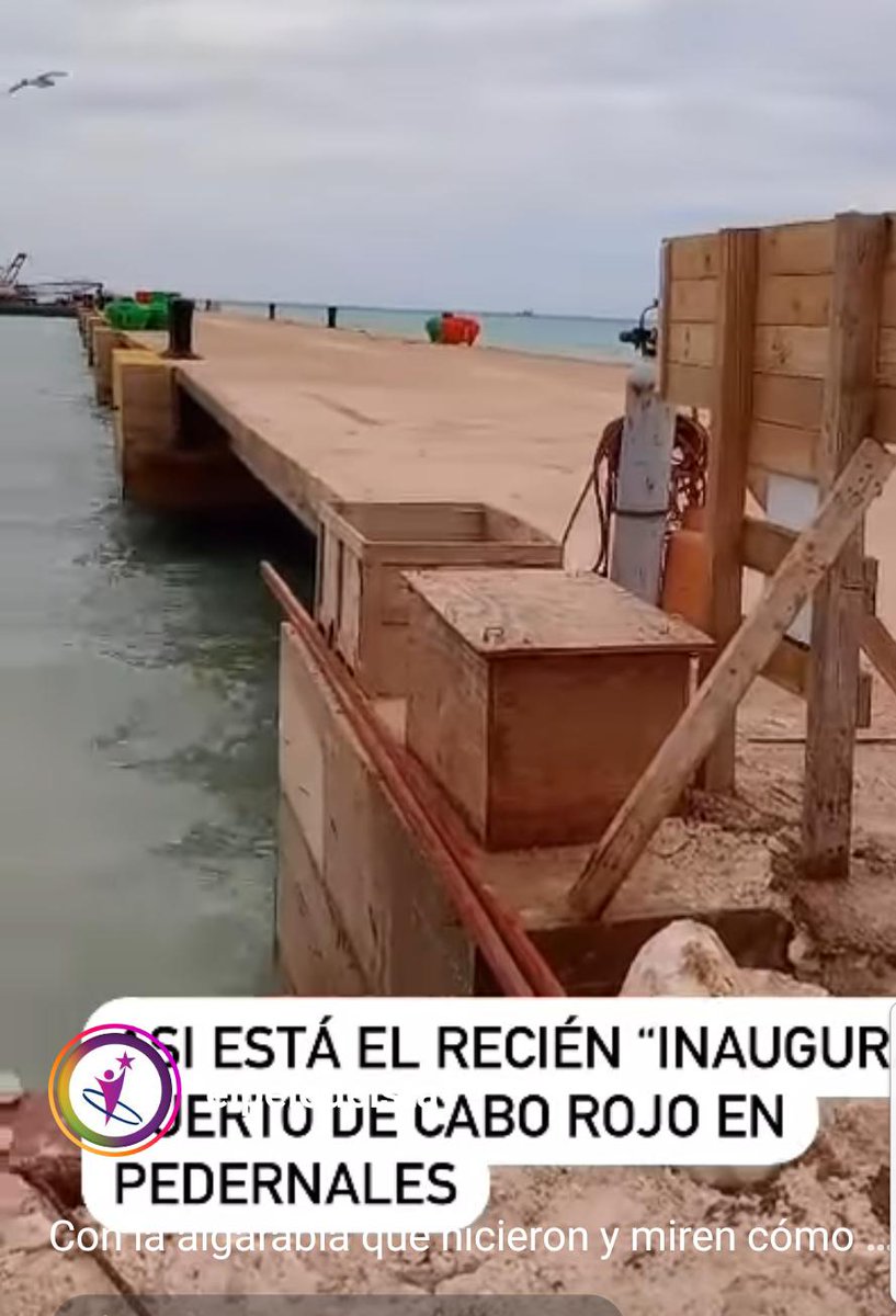 TonyPedernales's tweet photo. Presidente @luisabinader, se impone admitir ya el error y disponer una investigación de verdad, seria, sin justificaciones vacías, sin derivar culpas hacia la naturaleza, sobre la falla en la estructura del nuevo Port Cabo Rojo. Sería lo más sensato desde la Comunicacion. https://t.co/c4fwSt9nzw