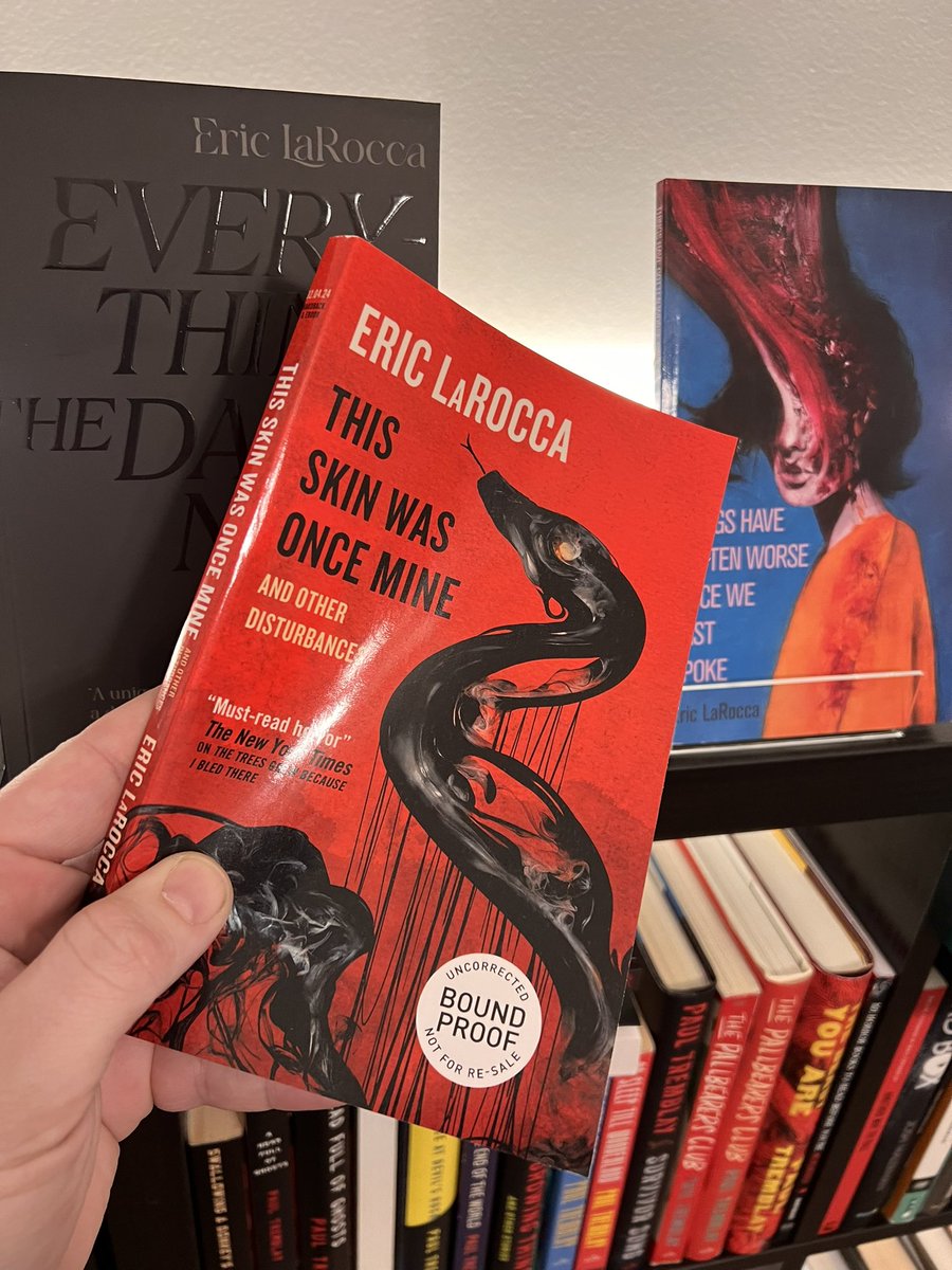 The ARC winds have totally shifted in my favor. Eric has such beautiful covers! And I get to talk to him about this book next month!
#ericlarocca #thisskinwasoncemine #ARC #reading #authorinterview