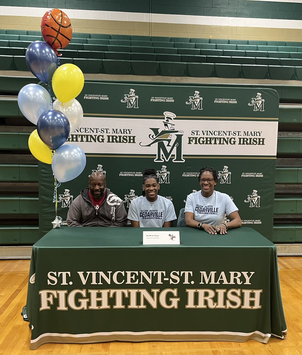 ⚾️ Daniel Krabill - Oberlin College
🥍 Joey McCarron - Franciscan University of Steubenville 
🏀 Jaicee Wallace - Notre Dame College
🏀 Ka’Miah Pryor - Cedarville University