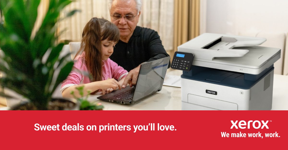 Love means never having to say the printer is down. Xerox printers are robust, reliable and on sale this February for Valentine’s Day. Shop now: xerox.bz/3SzfPxQ