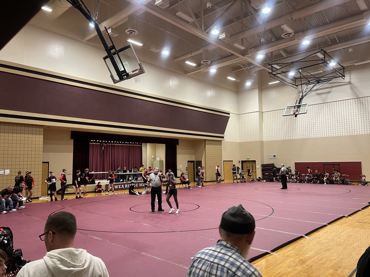 WeaRidge_AP's tweet photo. Busy night at The Ridge as both Girls Basketball teams and our Wrestling team are taking on Twin Lakes. https://t.co/BoE6T9YBsc