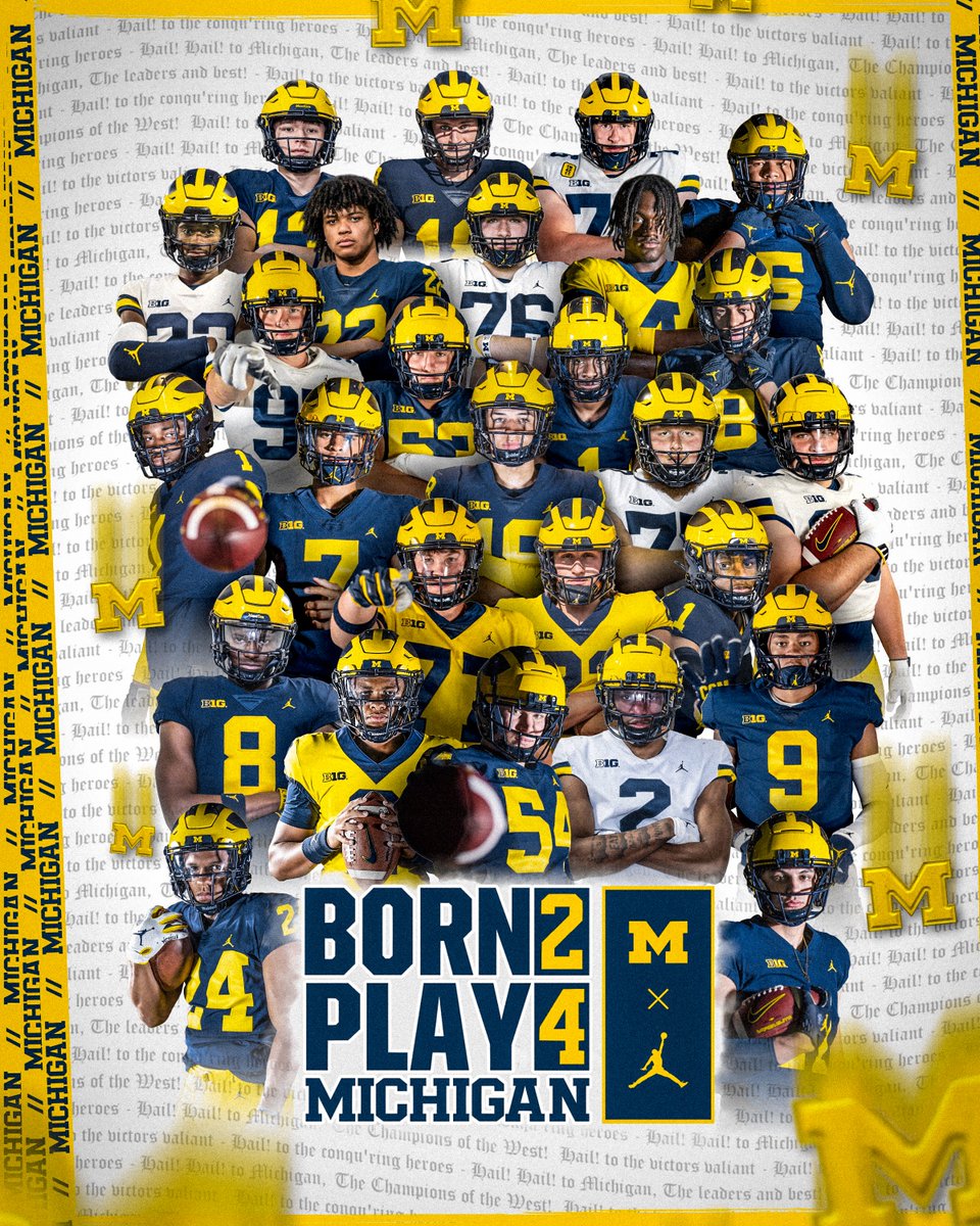 A great group of new Wolverines! #Born2Play4Michigan | mgoblue.com/signingday