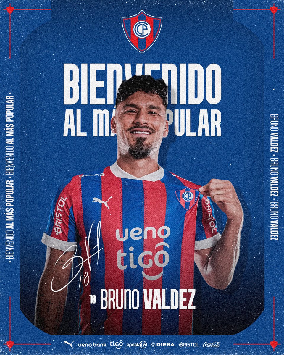OFICIAL | Bruno Valdez es nuevo jugador del Ciclón de Barrio Obrero 🌪🔵🔴 ¡Bienvenido a tu casa, Bruno querido! 🏟⚽