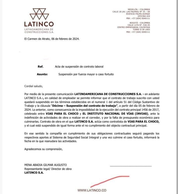 MosqueraYosimar's tweet photo. Señores de @InviasOficial @MinTransporteCo @infopresidencia hace unos días hubo una tragedia (40 muertos) en la vía Quibdó-Medellín, se anunciaron más recursos para terminar por fin la pavimentación , pero hoy el contratista dice esto. ¿Qué pasará? https://t.co/jitRlppVY0