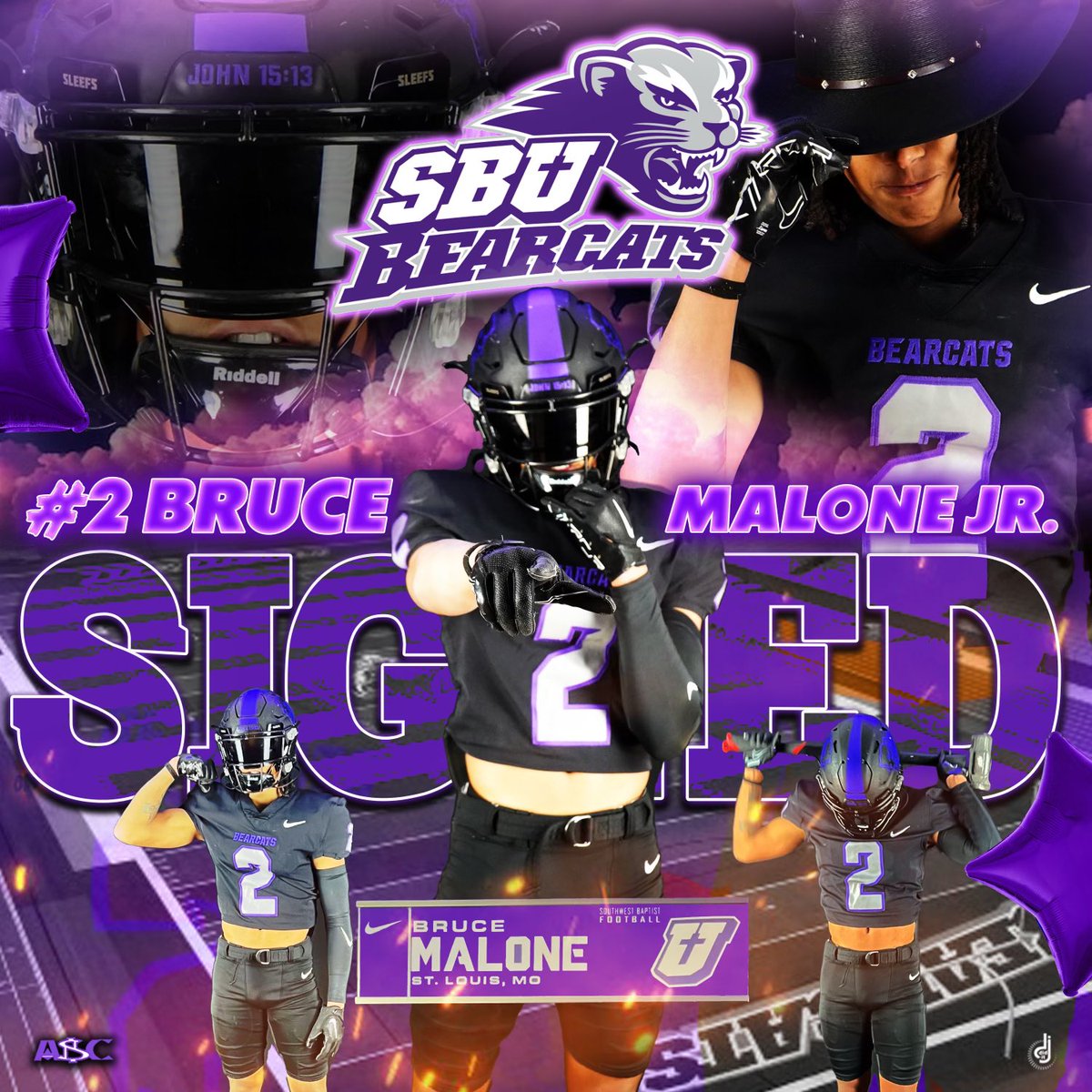 100% committed, thank you <a href="/KirkwoodFB/">Kirkwood Football</a> for another chapter in my life I will continue my story at @SBU_Football