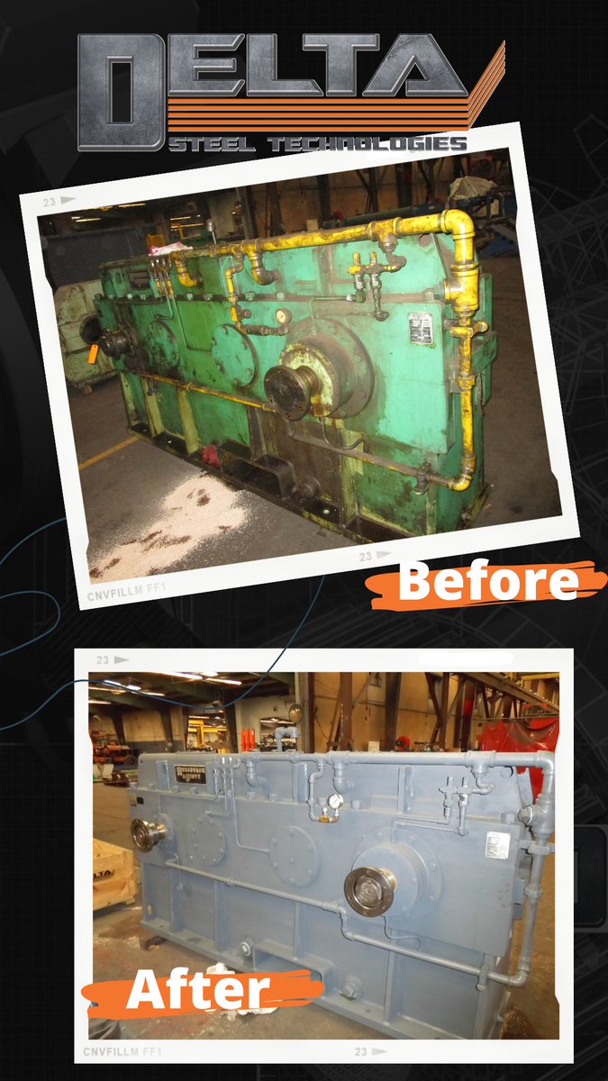 DeltaSteelTech's tweet photo. We've got your repair and remanufacturing needs covered! Let our expert team at Delta Steel Technologies handle it all. #RemanufacturingExperts #IndustrialSolutions #ManufacturingServices #SteelIndustry #DeltaSteelTech #ExpertTeam #MetalFabrication https://t.co/GV0TfiU7Aq