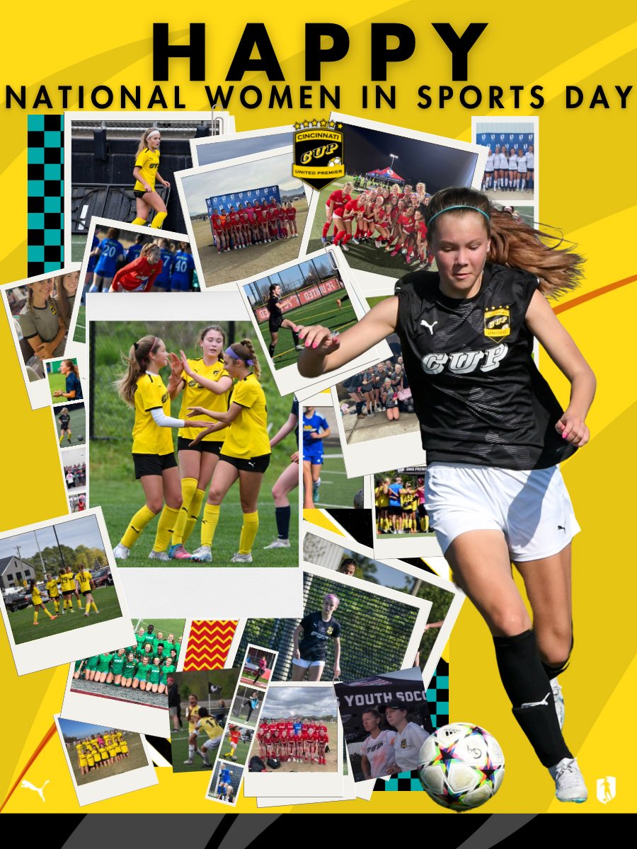 CUPGirlsAcademy's tweet image. Today, tomorrow and everyday we celebrate the incredible females in our program. 🙌

Past. Present. Future. ❤️