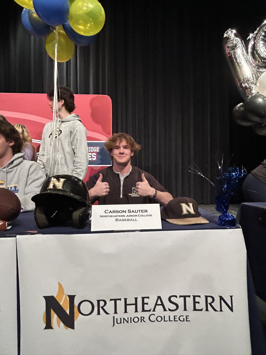 DakotaRidge Baseball (@drhs_baseball) on Twitter photo Congratulations <a href="/CadeCollins34/">Cade Collins</a> and <a href="/carsonsauter26/">Carson Sauter</a> on your college signing day!
<a href="/DRHS_Athletics/">DakotaRidgeHS_Athletics</a> Congratulations <a href="/CadeCollins34/">Cade Collins</a> and <a href="/carsonsauter26/">Carson Sauter</a> on your college signing day!
<a href="/DRHS_Athletics/">DakotaRidgeHS_Athletics</a>