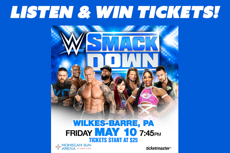 Win your way into @WWE Friday Night SMACKDOWN @MoSunArenaPA all this week after 5 with @Crockettfroggy