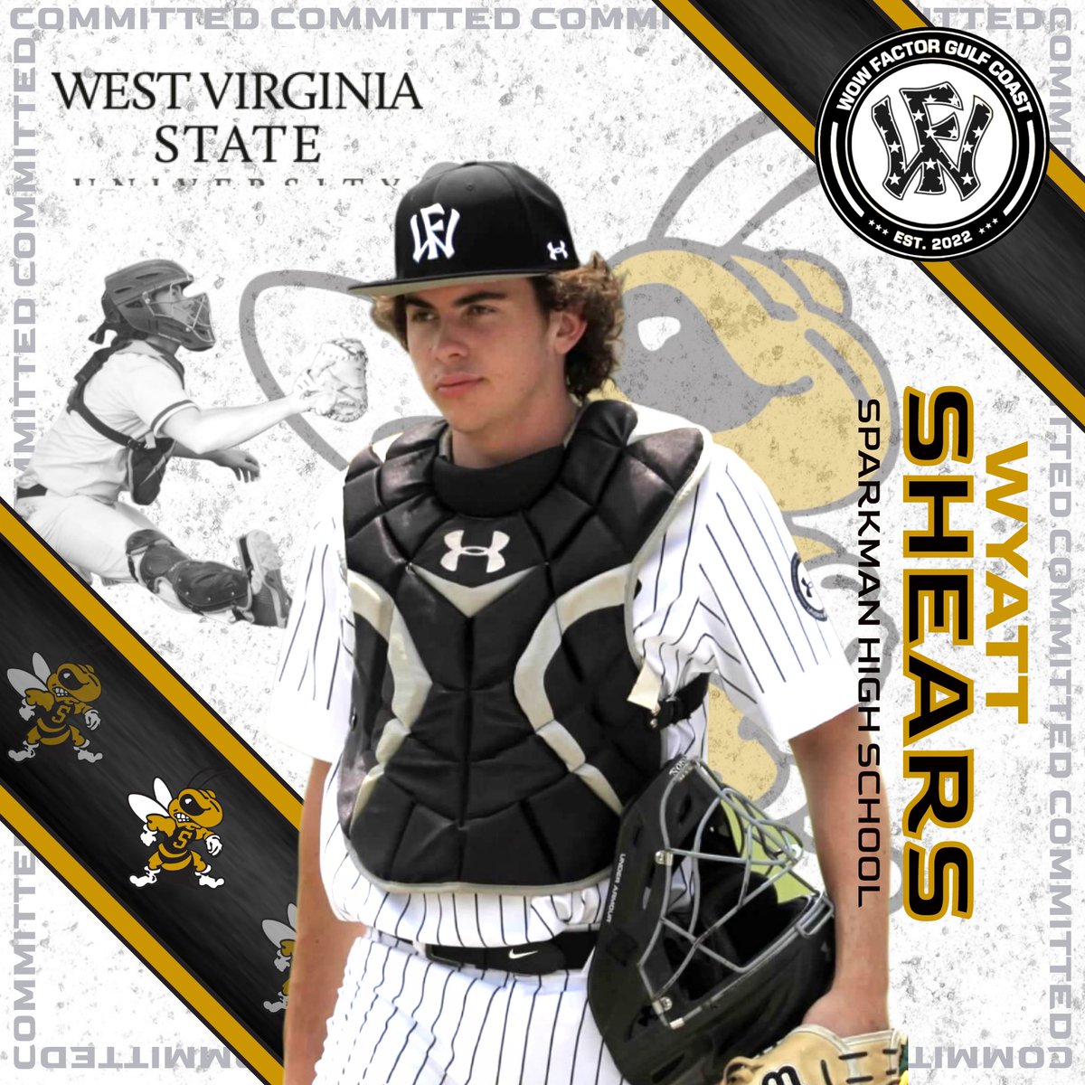 2024 Sparkman High Wyatt Shears commits to West Virginia State. The Stingers are getting a great kid. 

Congratulations Wyatt 
@shears_wyatt

<a href="/WowFactorNation/">Wow Factor Baseball</a> <a href="/LanceGalloway8/">Lance Galloway WF</a>