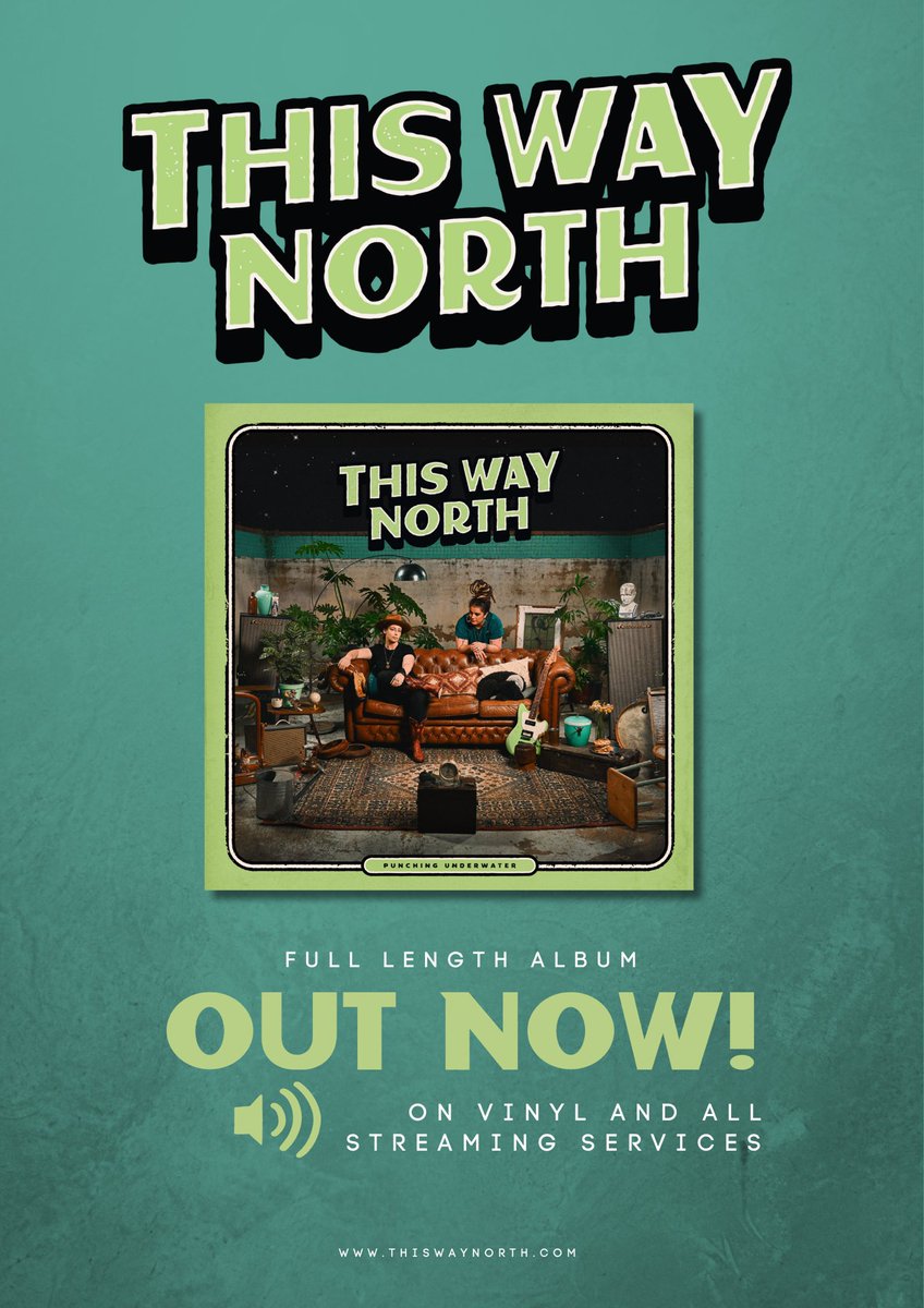 Debut album out TODAY!

linktr.ee/thiswaynorth
