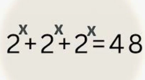 Simple question for you...⚡⚡⚡.
Question:
Try to find the value(s) of x?
#mathe.#Maths.#Algebra.#Geometry.#Calculus.#ProblemSolving.#test.#Exams.#puzzle.#Science.#evaluation.#solve.#HappyNewYear2024.#Welcome2024.#HappyNewYear      
#ریاضی.#ریاضیات.