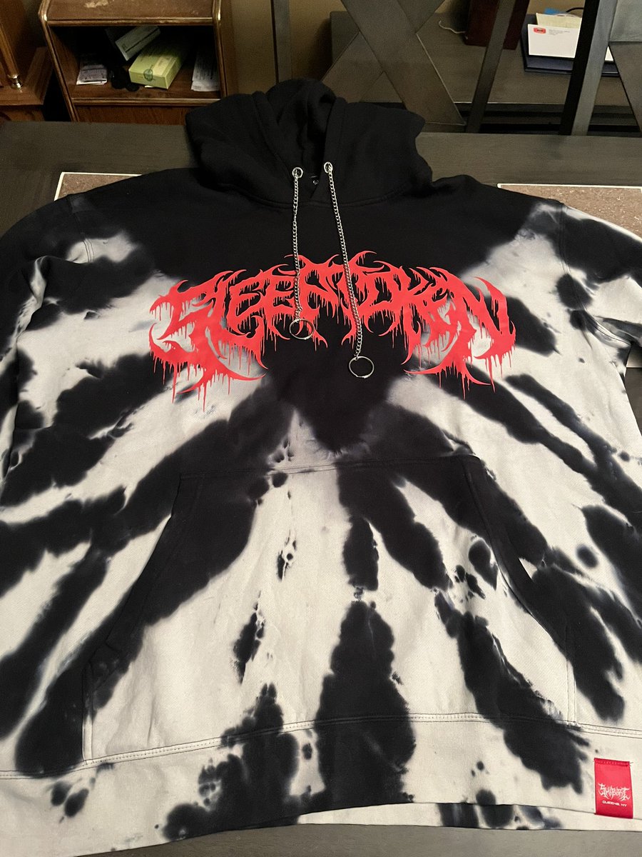 thecorpsegarden's tweet photo. So fucking stoked to get this can’t wait to be in the pit at Toronto with this on @shiborithreads x @Sleep_Token https://t.co/BmLBVg53ur