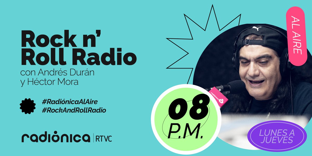 🤘🔥 ¡Sintoniza ya #RockAndRollRadio y disfruta de nuevos sonidos extremos en nuestra programación!

🎙️ <a href="/morarocknroll/">Héctor Mora</a> y <a href="/andresduranrock/">Andrés Durán</a> están #AlAire por todas nuestras frecuencias y en radionica.rocks 📻
