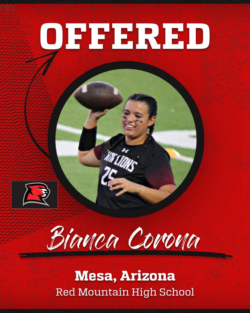 corona_bia05's tweet image. I had the privilege of speaking with Coach Taylor at @LCPanthersFlag  and received an offer for flag football. Thank you so much to Coach Taylor for offering me this opportunity. ❤️🏈