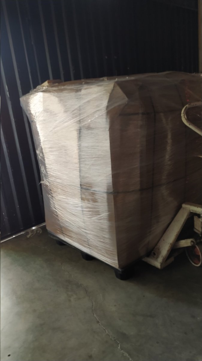 nomadixgear's tweet photo. Palletized box full of glamping tents ready for shipment to Costa Rica. https://t.co/OjNRhjzWsG