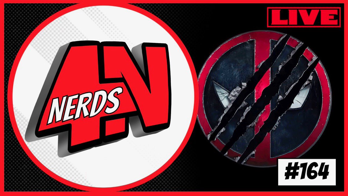 4Nerds_4's tweet photo. Tune in today at 7:30 PM Eastern time for an all new episode of the #4nerds!! as we cover the latest news in the #DCU, #marvel, movie entertainment world!!
Like, share, and subscribe!!
https://t.co/mqwwWPGkyl https://t.co/xI4EppiQfd