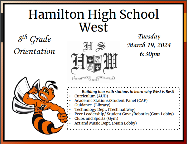 Future Hornets -- mark your calendars! 🧡🖤