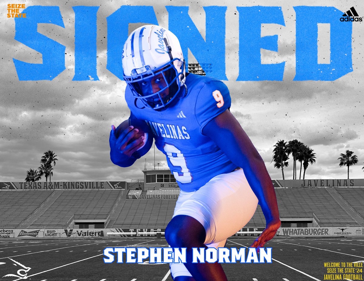 '...A big, powerful back who can get it done in-between the tackles and can take off in space. Fired up to have him join the family!' Rounding out NSD '24, welcome to the 'Ville our newest RB from El Campo HS, @sonorman19! #LosHogs🐗 x #SeizeTheState⛓️