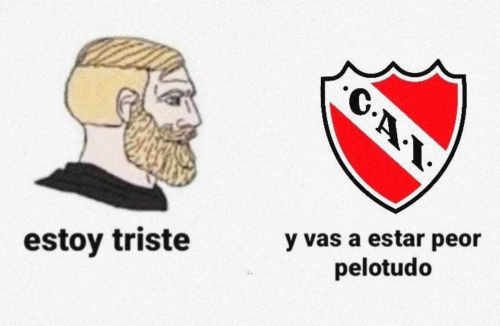 Me acabo de acordar que mañana vuelve Independiente, ni una semana de descanso tuvimos ☠️☠️☠️