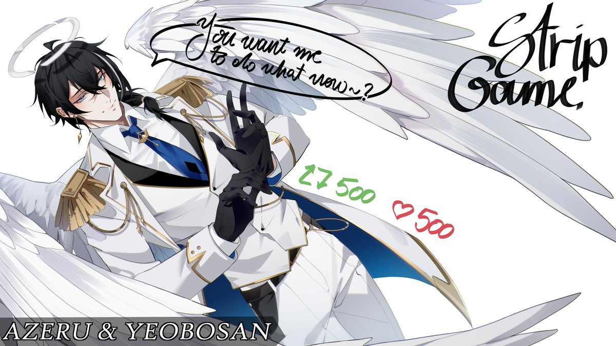AzeruOfficial's tweet photo. Part 1 - "Let's Begin" | #AzeruArt | art : @crycry84488 

Valentines is coming soon, so can we do this in time~?

- Azeru, The Fallen Angel https://t.co/7Ig2jJfiES