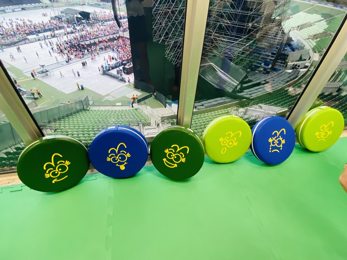 🧶
Novidades! ✨ 
Sonho realizado! 
Temos uma Sala Sensorial no Allianz Parque. 

Hoje participamos da inauguração da Sala na nossa casa. 
Uma sala sensorial em um estádio de futebol é crucial para proporcionar uma experiência mais inclusiva e confortável para os torcedores ++