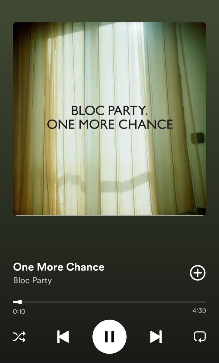 RodTidwell88's tweet photo. It's been a long time coming, but thank you @BlocParty, I can finally add my all time favourite song to my playlists! https://t.co/Ditg0CxRIX