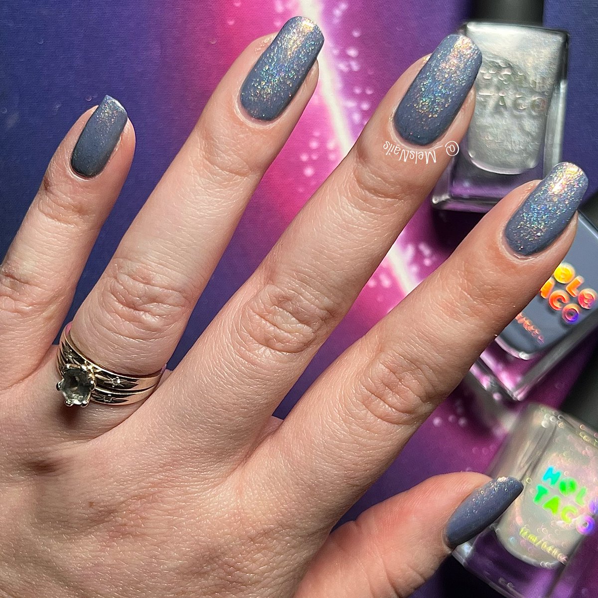 _MelsNails's tweet photo. Halogen Glow and Linear holo over Cold Slate ๐ฉถ ๐
๐ป @holotaco #ColdSlate #HalogenGlow #LinearHoloTaco #HoloTaco #melsnails #holotacocombo https://t.co/Z0mT8epPLA