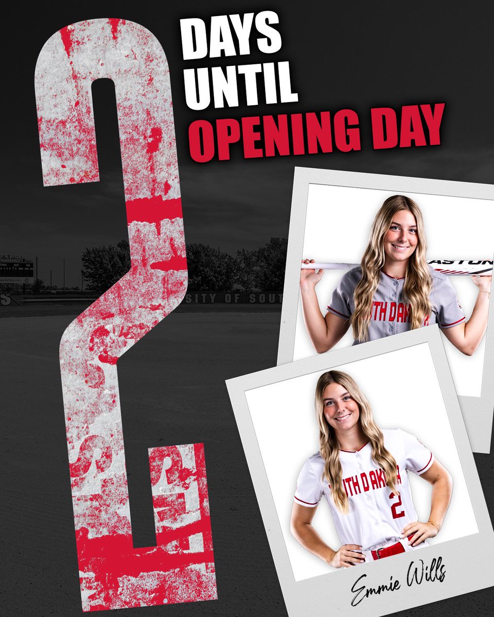 ✌🏻 𝗗𝗔𝗬𝗦 𝗨𝗡𝗧𝗜𝗟 𝗙𝗜𝗥𝗦𝗧 𝗣𝗜𝗧𝗖𝗛

Our #2 is freshman Emmie Wills from Papillion, Nebraska. An outfielder, Wills hit .509 in her senior campaign for the Monarchs earning All-Class and All-State recognition!

#GoYotes x #WorkingTwenty47