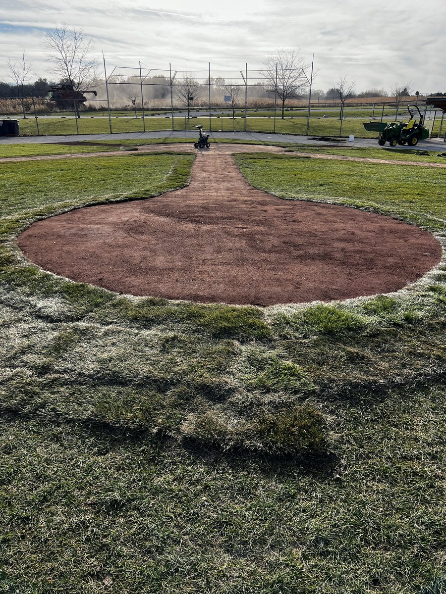 BLY_Inc's tweet photo. Brown Field - Colt renovation and Sod work went well…Looking forward to another great year with @WascoBaseball https://t.co/gC3OEQVVuA