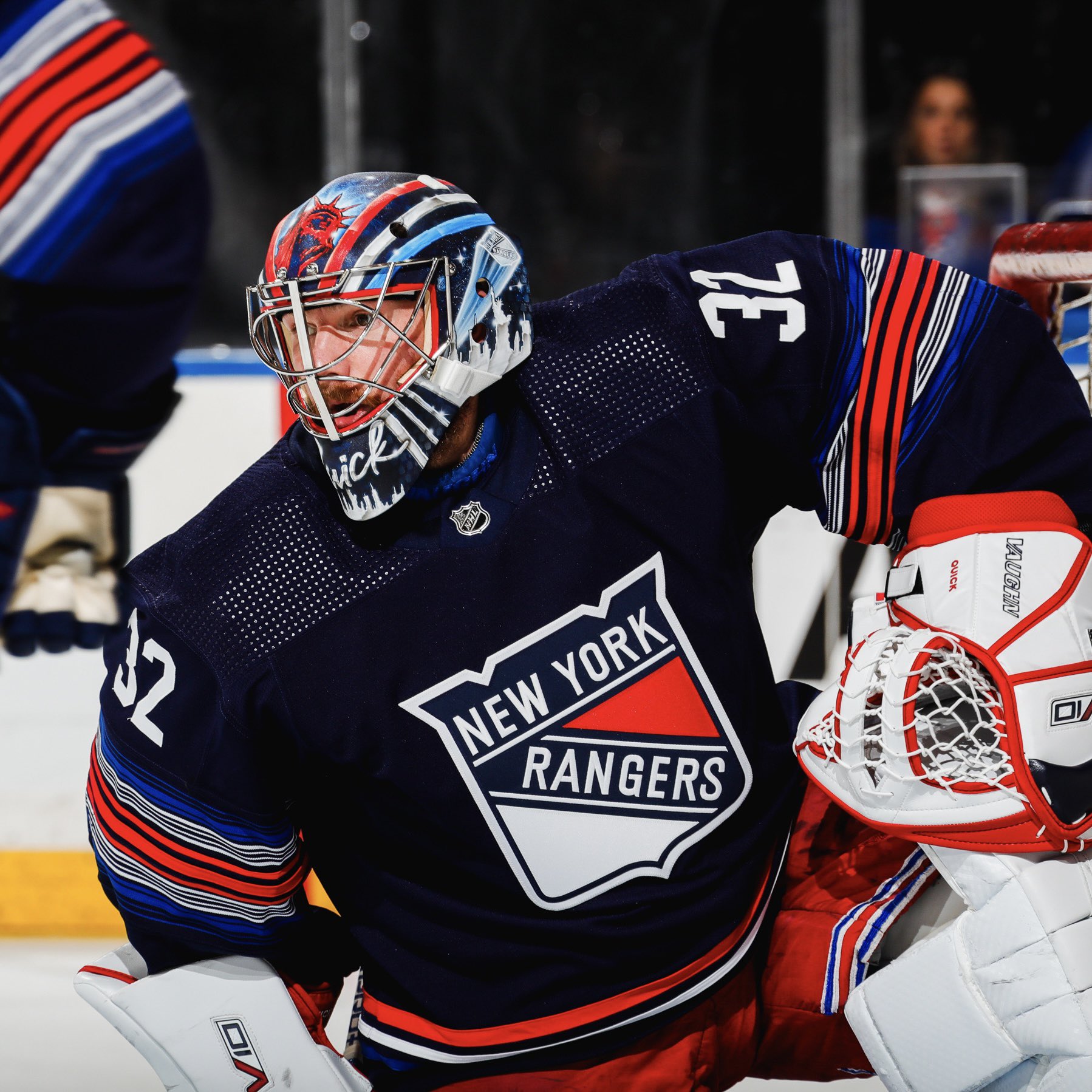 Rangers goalie jersey on sale
