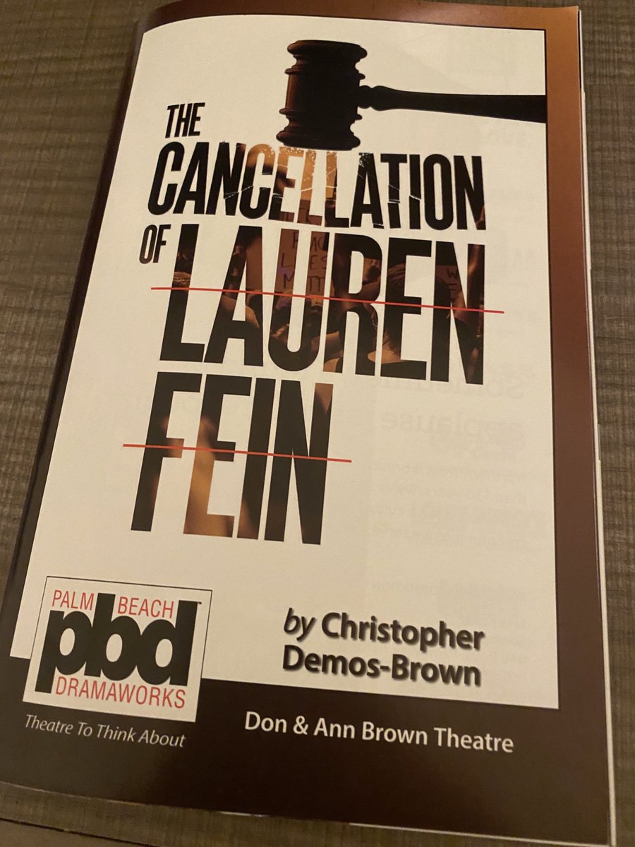 schulerb's tweet image. Love getting to new theaters and seeing new works. Interesting production at @PBDramaworks by playwright @csdemos (American Sons with @kerrywashington a few years back). Play needs some work, but there’s promise!