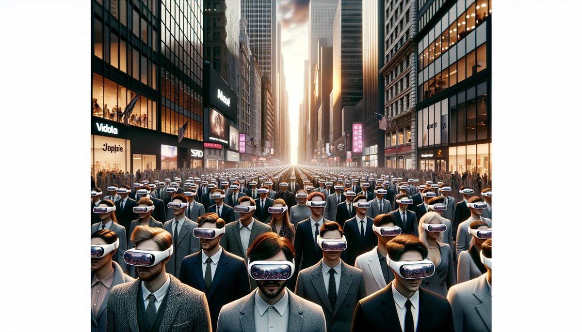 L_MontesG's tweet photo. El futuro con las Apple Vision Pro. https://t.co/dAkxUjoDzZ