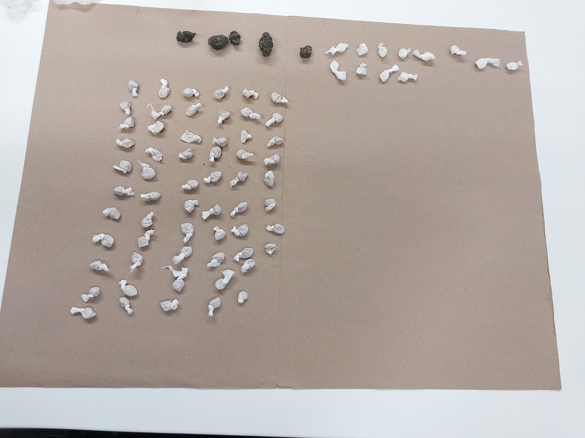 Team 1 Bournville stopped a car this evening due to weapons marker. Unfortunately for the occupants 71 wraps of suspected class A was found. All 4 in custody  <a href="/InspectorColinG/">Inspector Colin Gallier</a>