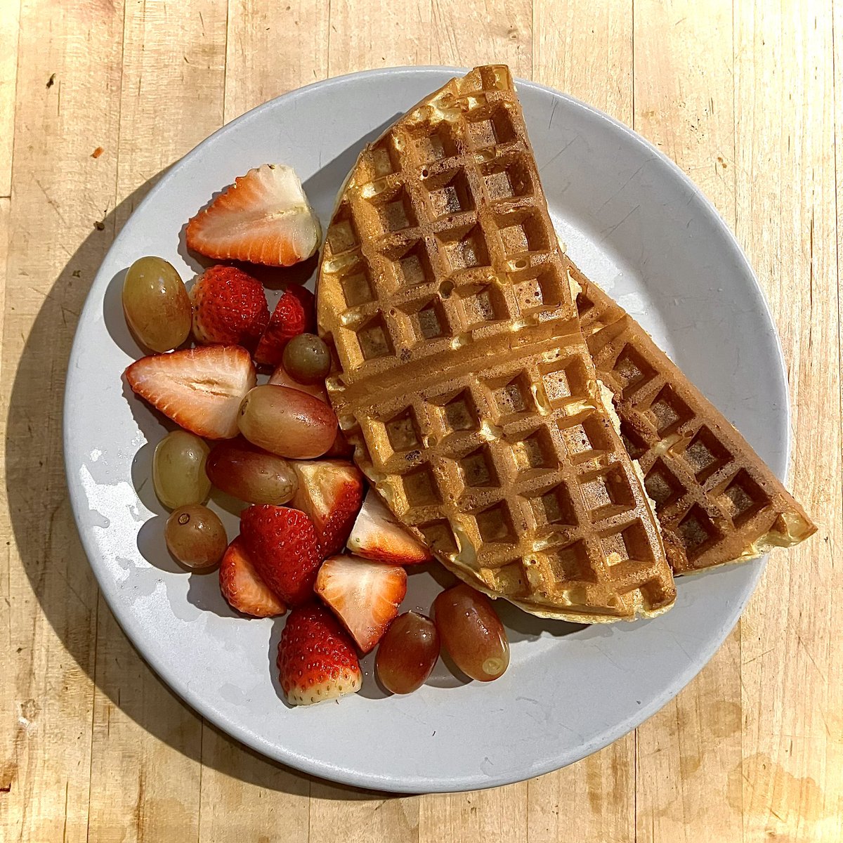 later topped with wildflower honey from the farmer’s market #foodtwt