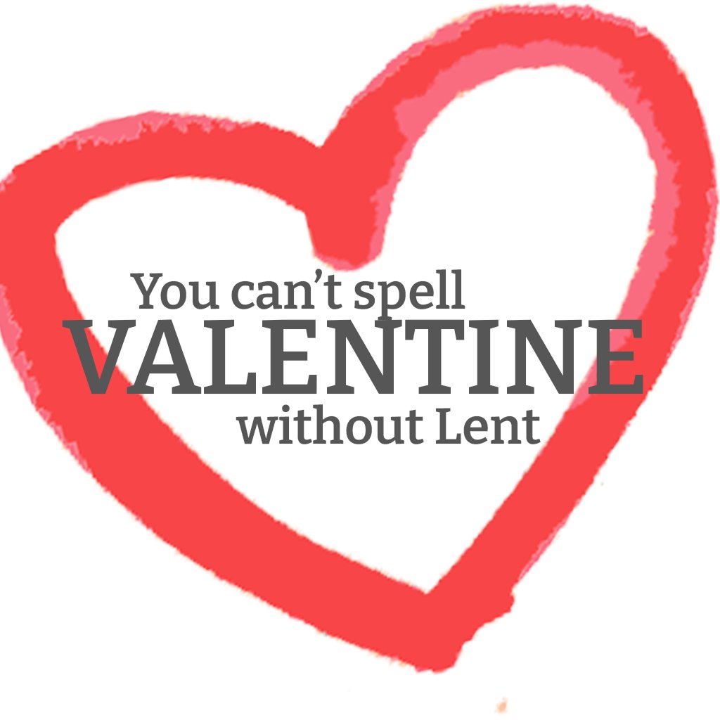 PCM_Mike's tweet photo. Lent and Valentine's Day are on the same day this year. #Lent #ValentinesDay https://t.co/ZbEJ6xjIBY