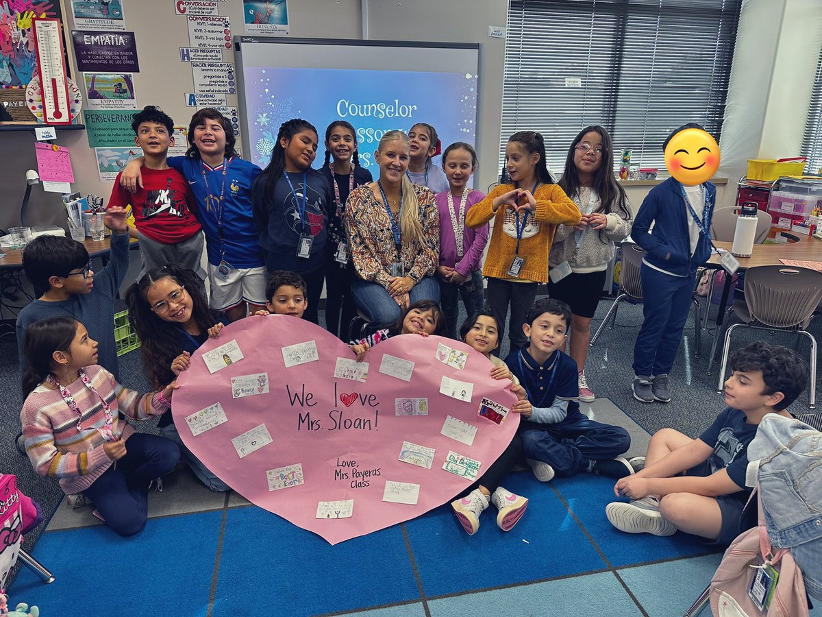 We had a lesson with our AMAZING counselor <a href="/mssloanTWE/">Samantha Sloan, M.S., CSC</a>! We loved celebrating you on National School Counselor Week.  #twehowl <a href="/katyisd/">Katy ISD</a> #NationalSchoolCounselorWeek