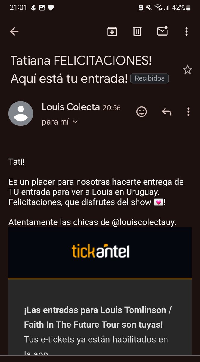 Tati_TPWK's tweet photo. Me acaba de llegar muchísimas gracias por esta gran oportunidad 💞🫶🏻
@LouisColectaUy #FITFMontevideo https://t.co/CWSs38zMXL
